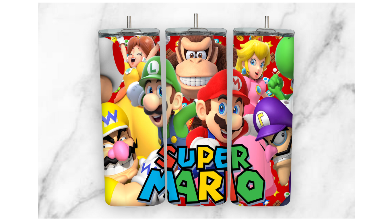 COLORFUL VIDEO TUMBLER